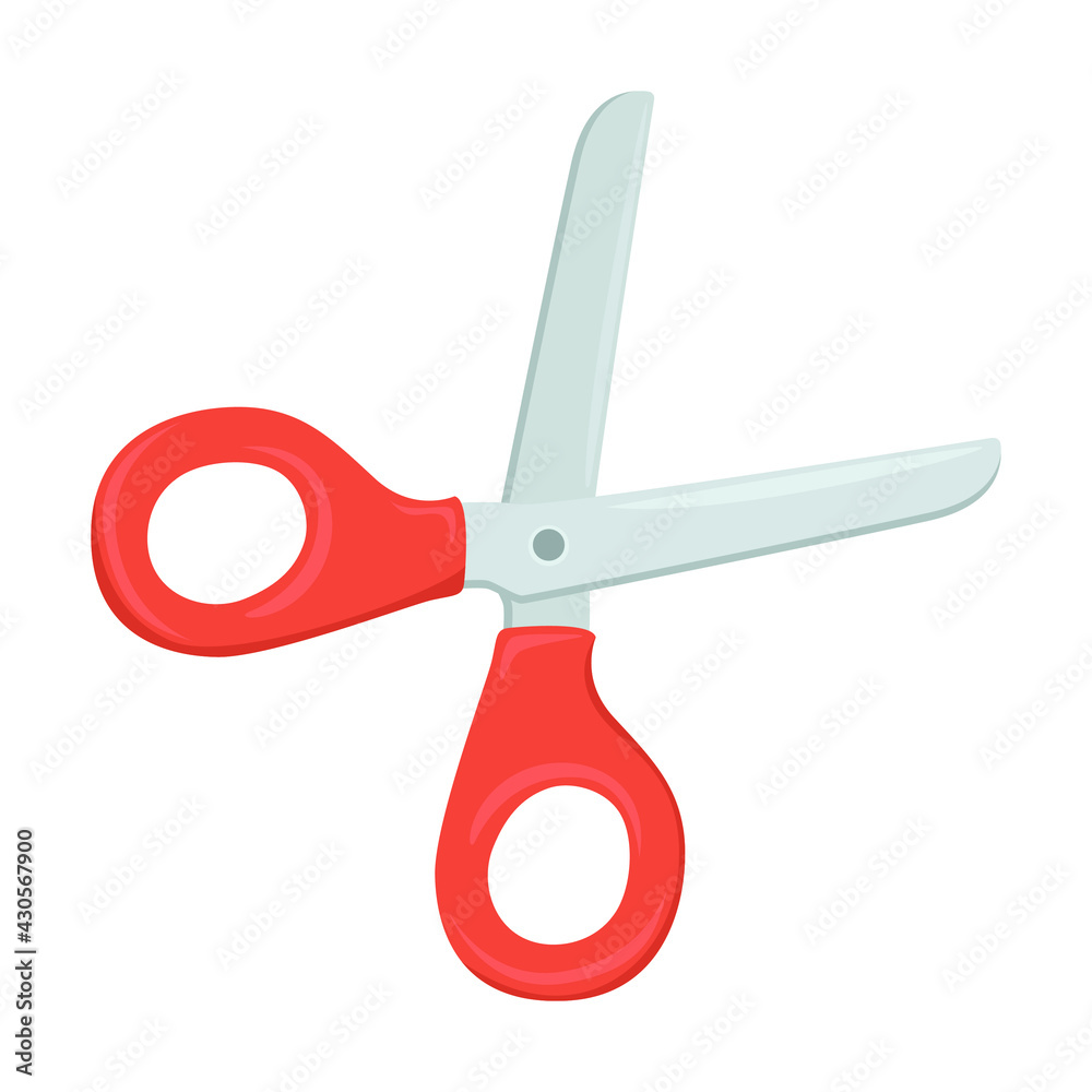Pop Art Scissors Icon Isolated On Color Background Cutting Tool Sign Vector  Illustration Stock Illustration - Download Image Now - iStock