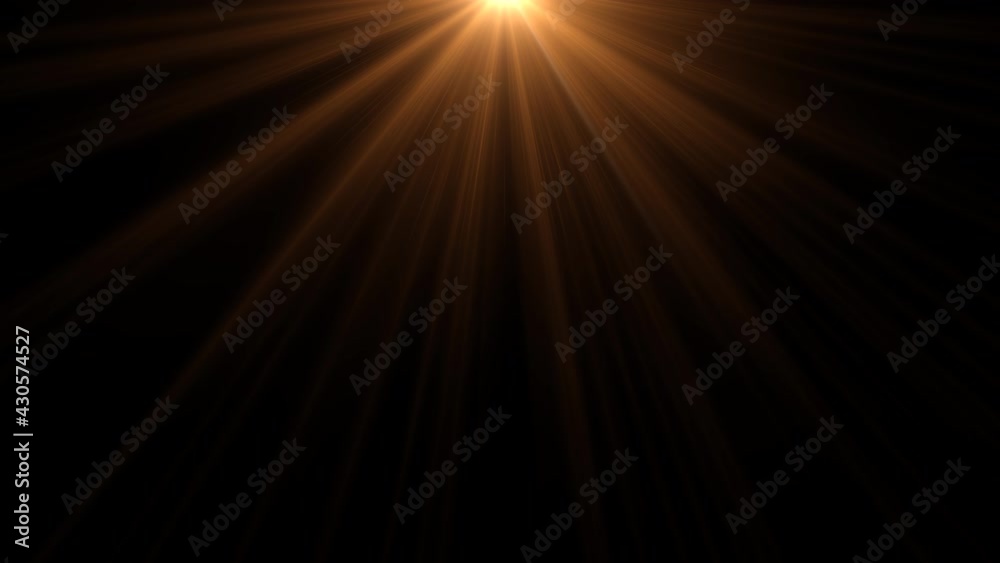 sun light lens flares art animation background