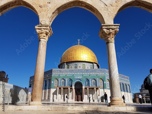 Dome of the Rock, Temple Mount in the Old City of Jerusalem