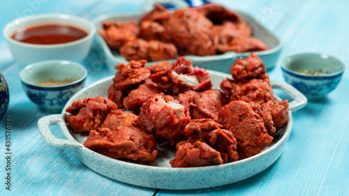 chicken pakora Indian and Pakistani food
