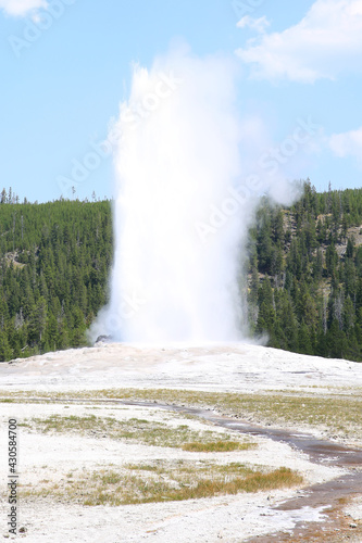 Yellowstone National Park in Wyoming, USA