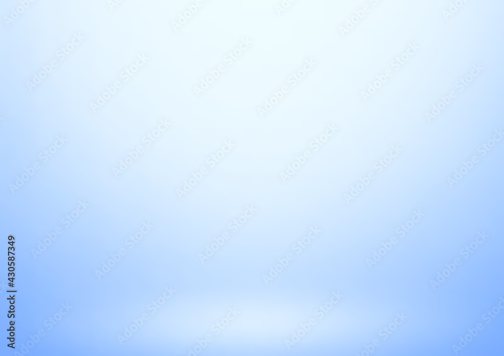 Empty blue studio room, used as background for display your products Empty blue studio room, used as background for display your products
