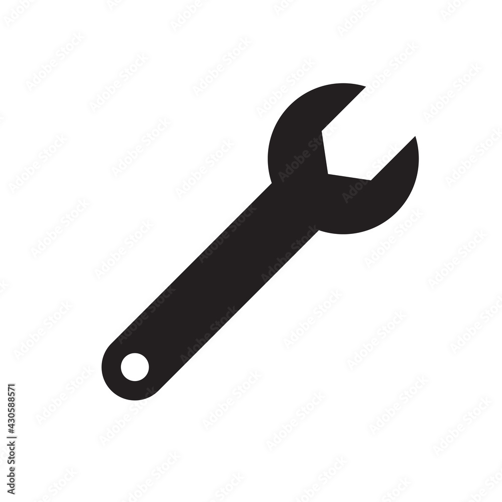 wrench vector icon wrench vector icon