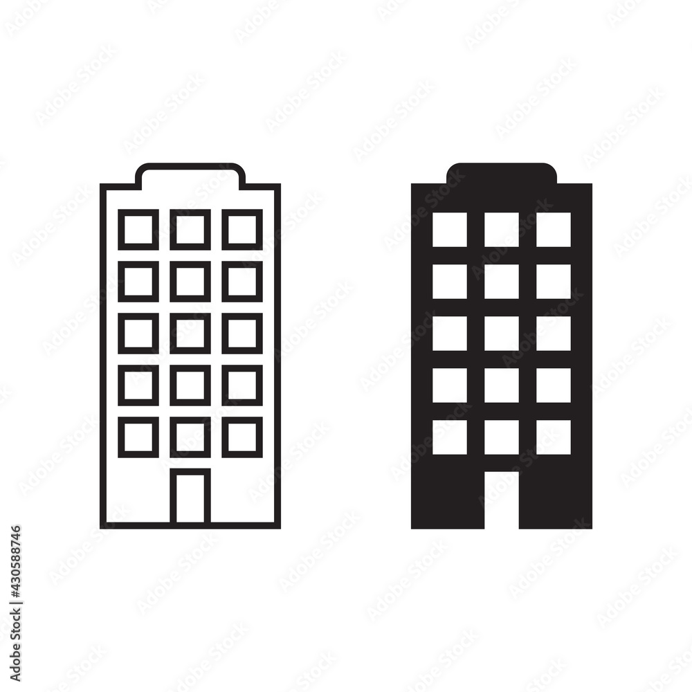 office building icon office building icon