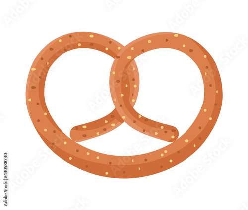 cute pretzel icon