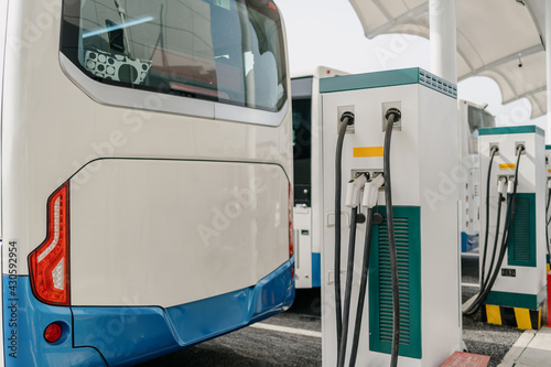 bus charging in station