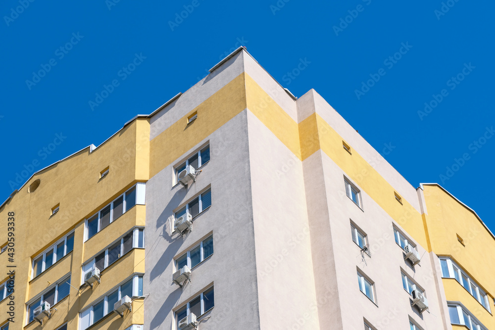 Fototapeta premium Fragment of an urban residential