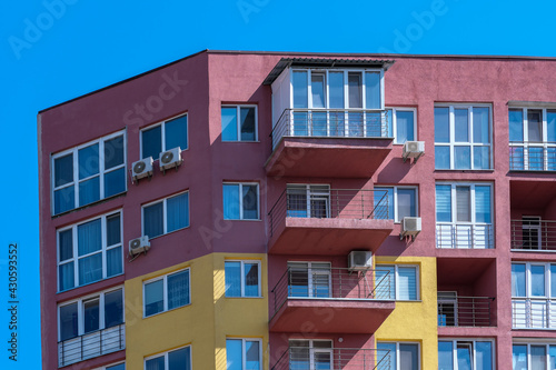 Fragment of an urban residential