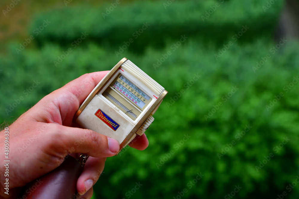 gossen sixtomat, vintage light meter Stock Photo Adobe Stock