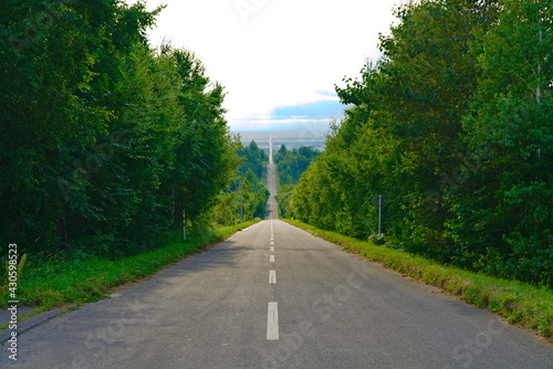 Quadro em tela road