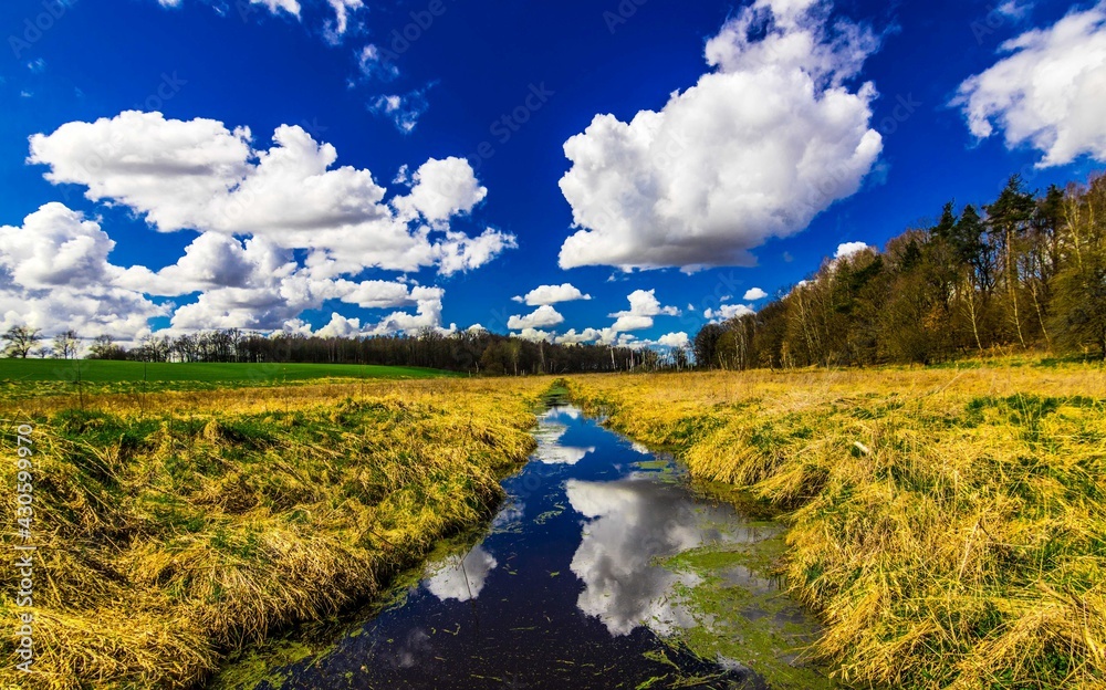 Sky reflection on the Water
