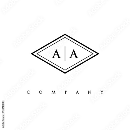 Free Download initial AA logo design vector - GFXLoad