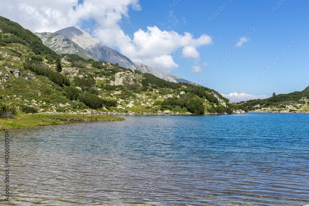 landscape of Pirin Mountain and Fish Banderitsa lake, Bulgaria landscape of Pirin Mountain and Fish Banderitsa lake, Bulgaria