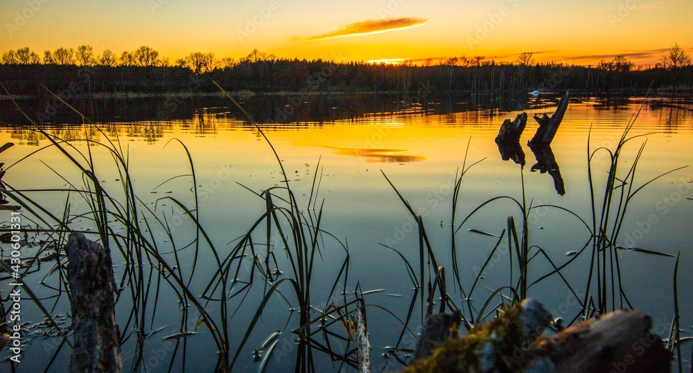 Sunset on the Water