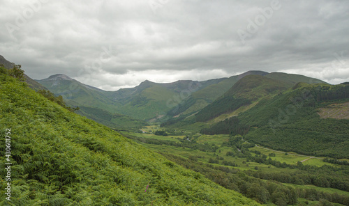 Ascent to Ben Nevis, Looking back over Leanachan Forest