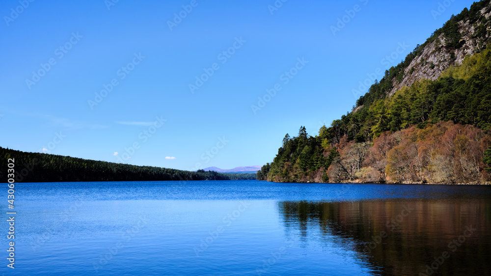 Loch Midgale, Bonar Bridge, Sutherland. Highlands of Scotland Loch Midgale, Bonar Bridge, Sutherland. Highlands of Scotland
