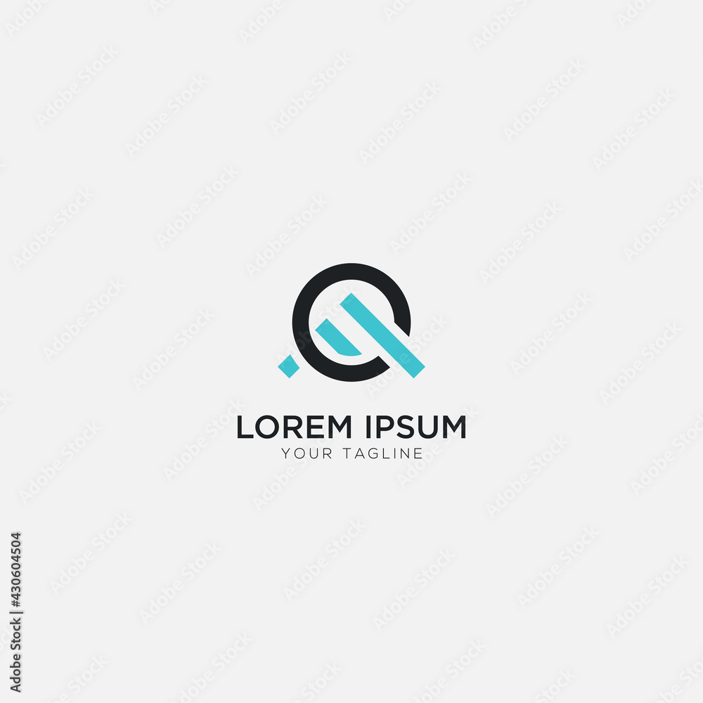 simple F letter mountain logo and circle logo simple F letter mountain logo and circle logo