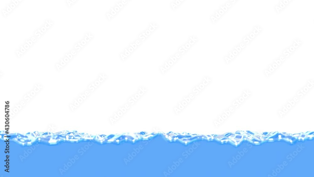 Realistic slow motion 3D animation of the pouring water screen fill rendered in UHD Realistic slow motion 3D animation of the pouring water screen fill rendered in UHD