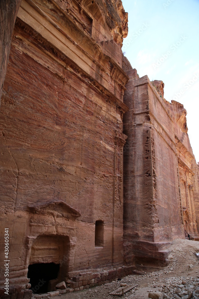 Temple in the archaeological site of Petra