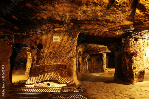 Kaymakli Underground City Tunnel Cappadocia Turkey