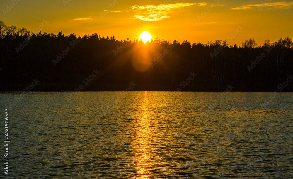 Sunset on the Water