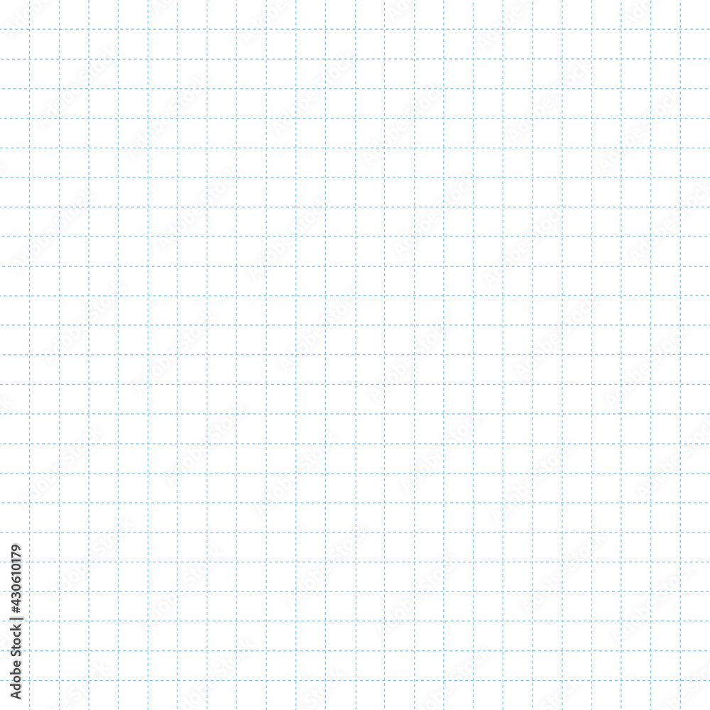 ブルーの破線のグリッド 升目 Stock Illustration Adobe Stock