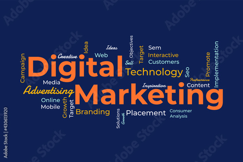Digital Marketing Typography