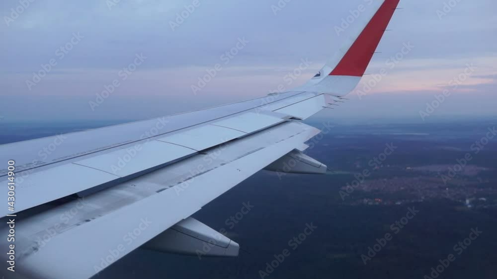 concept of business travel. a plane flying in the blue sky concept of business travel. a plane flying in the blue sky
