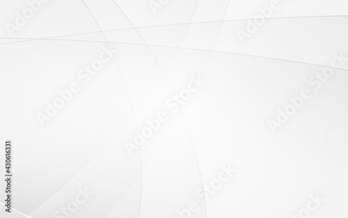 Abstract geometric white and gray curve line gradient texture background. with space for concept design Technology and modern.