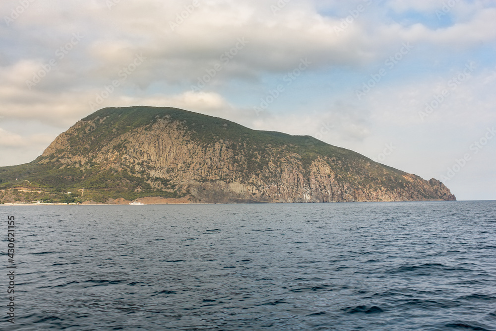 View of the Bear Mountain from the sea. View of the Bear Mountain from the sea.