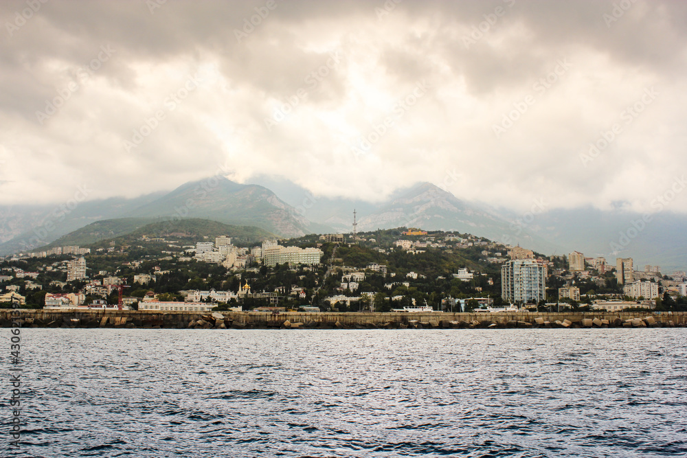 Clouds over Yalta.