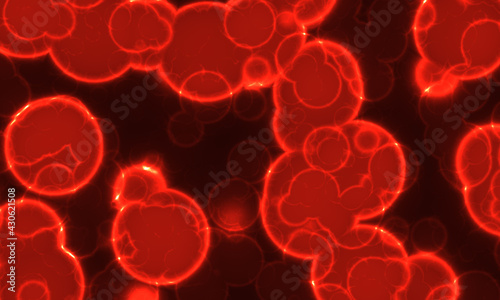 Blood medical background. Red blood cells.