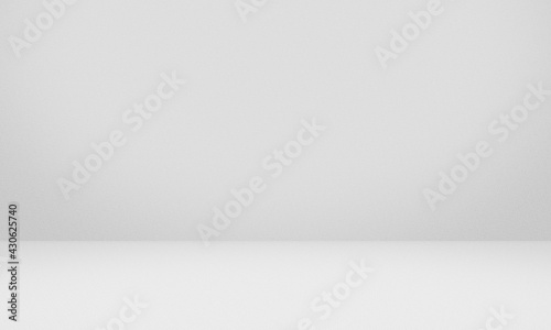 Abstract empty white gray color texture cement wall studio background.