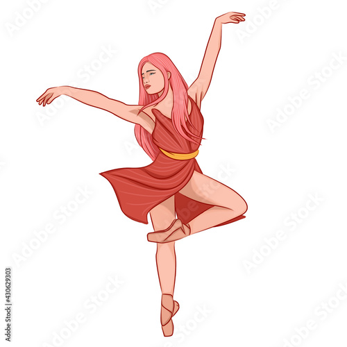 Red Ballerina