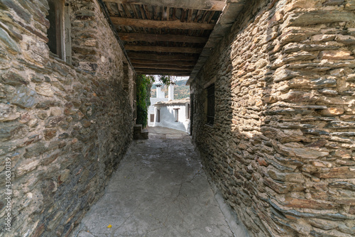 street of the town of Capileira