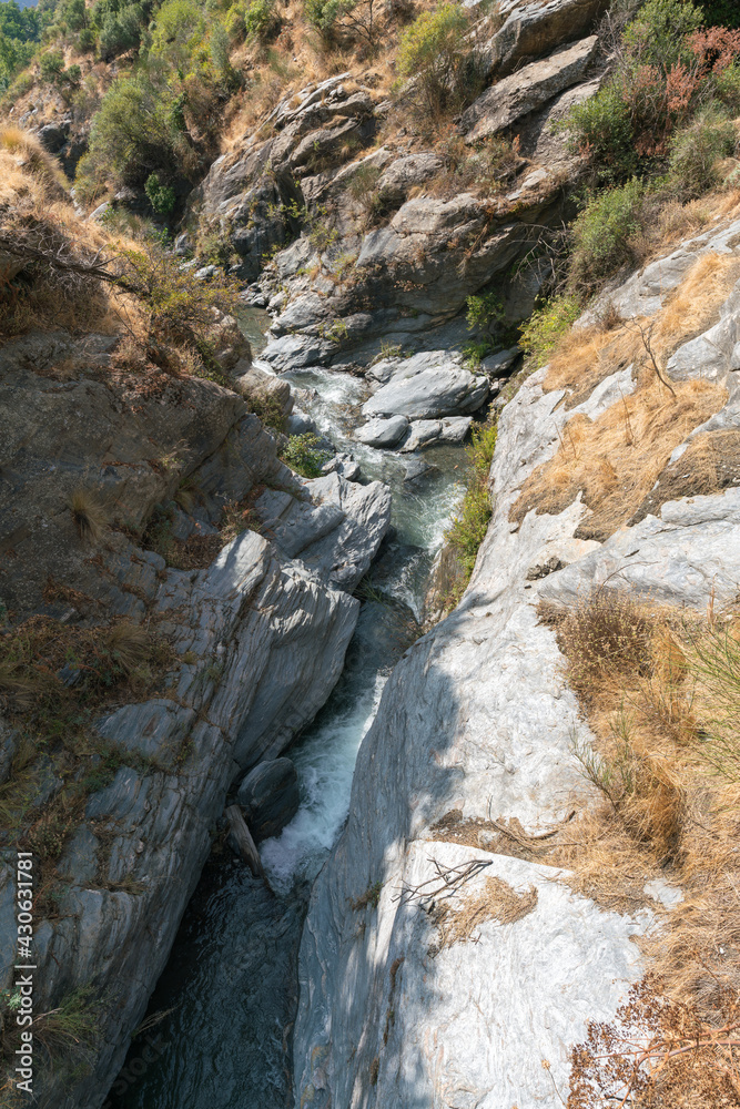 Sierra Nevada river in southern Spain