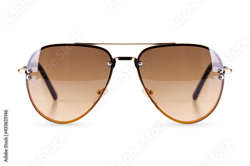Sunglasses isolated on white background with clipping path