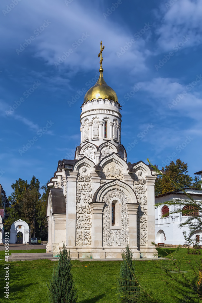 Chapel in Pavlovskaya Sloboda, Russia