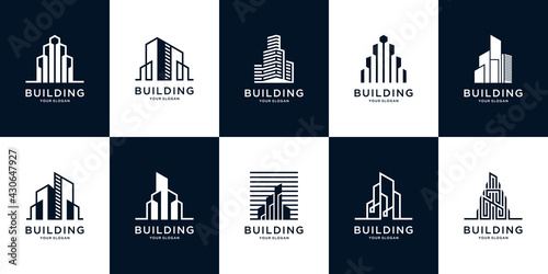 Collection of building architecture sets inspiration