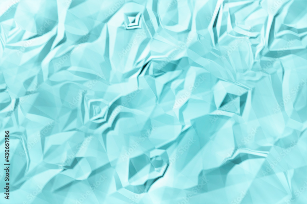 Obraz premium Abstract blue background. 3D picture.