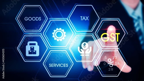 GST Hexagonal Touch Screen Concept Hexagonal virtual Touch Screen Concept with v man touching screen with finger and light streak