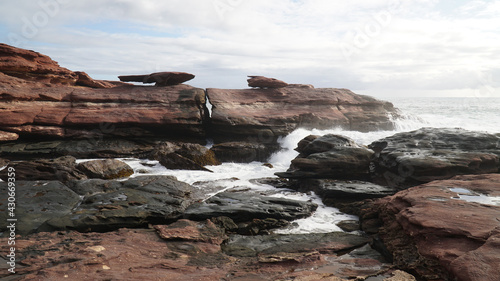 River and Ocean Landscapes at Kalbarri National Park in Western Australia.