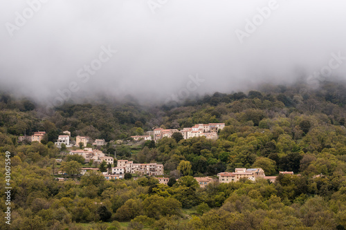 Mountain village of Pioggiola in Corsica © Jon Ingall