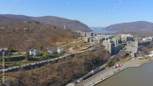 Waterfront View of the United States Military Academy at West Point - Part 2 photo