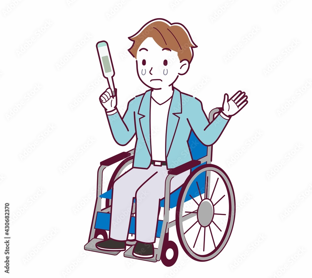 Young man with brown hair