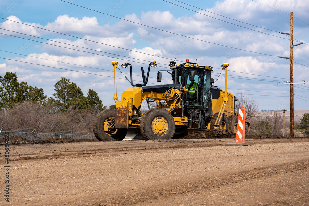 Obraz premium blade on road