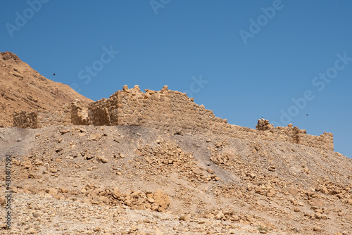 Judean Desert Nature Preserve  Ein Bokek River in Israel