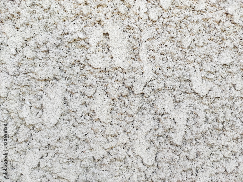 Gray cement wall on the street. Gray cement wall on the street.