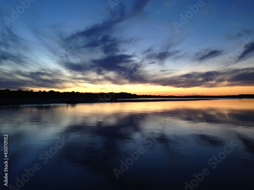 Quietness Yellow Blue