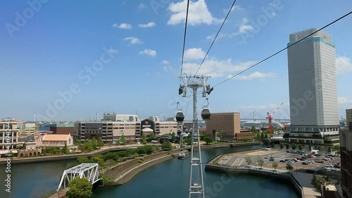 View from the ropeway Yokohama City, Kanagawa Prefecture